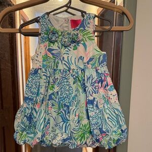 Floral Sleeveless Baby Dress